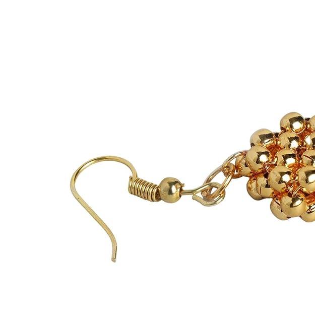 Gold-Plated Handcrafted Thushi Jewellery Set - Trendisia