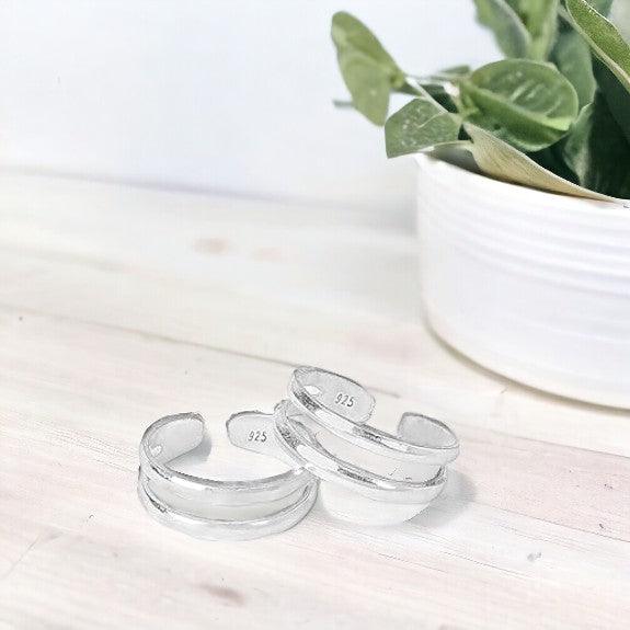92.5-925 sterling silver toe rings - Trendisia