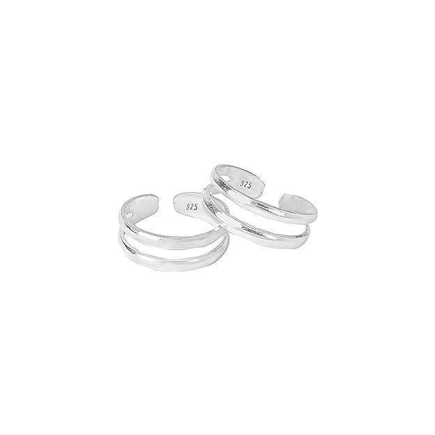 92.5-925 sterling silver toe rings - Trendisia