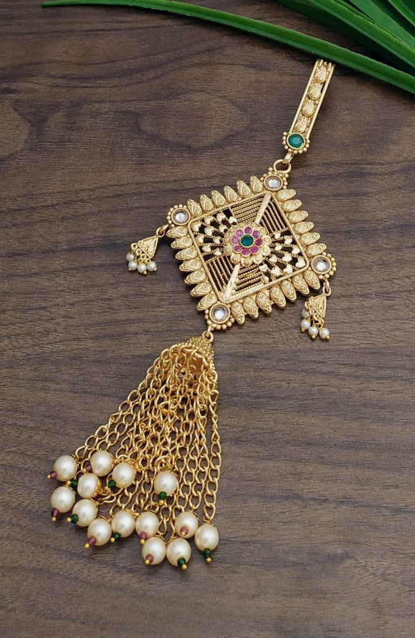 Gold Plated Waist Keychain Challa - Trendisia