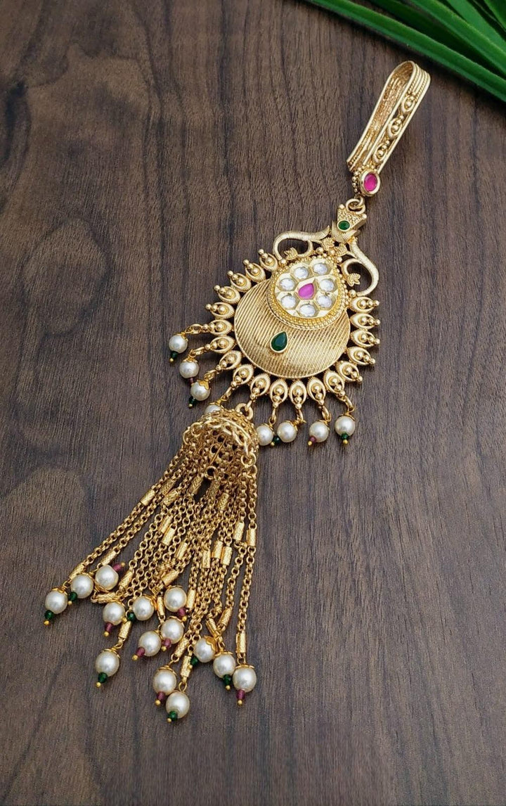 Gold Plated Waist Keychain Challa - Trendisia