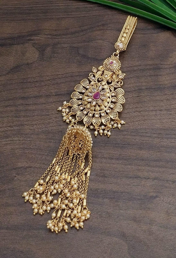 Gold Plated Waist Keychain Challa - Trendisia