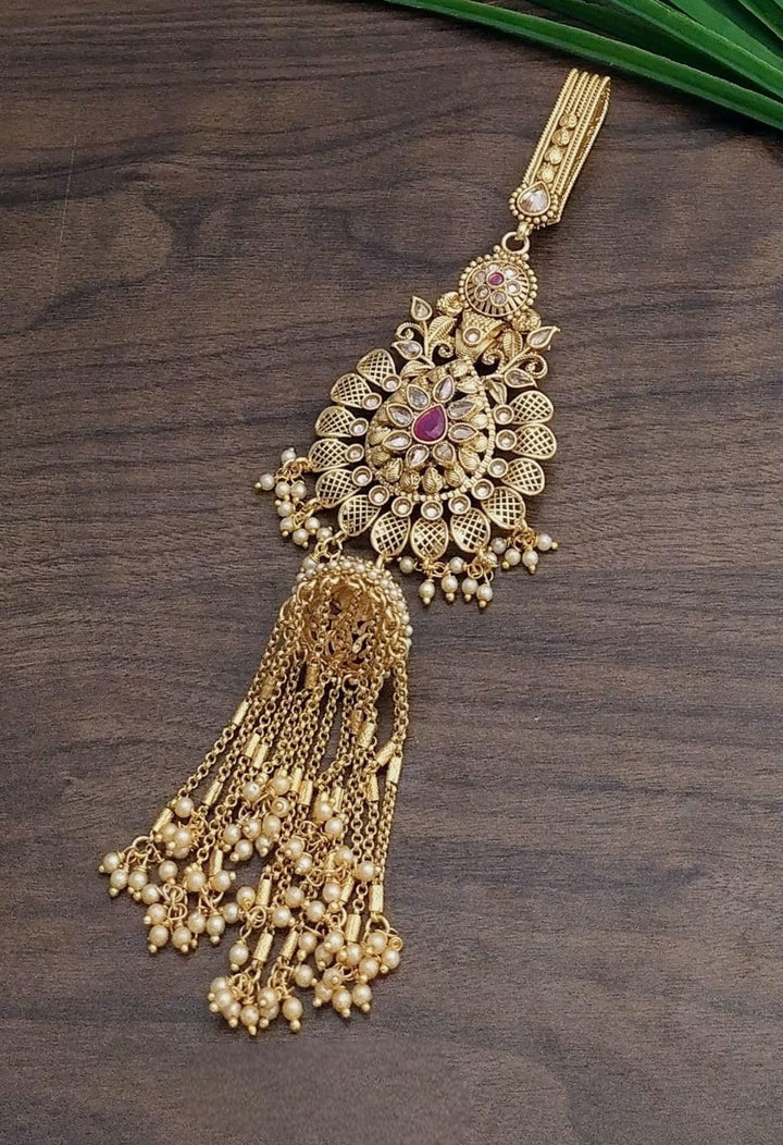 Gold Plated Waist Keychain Challa - Trendisia