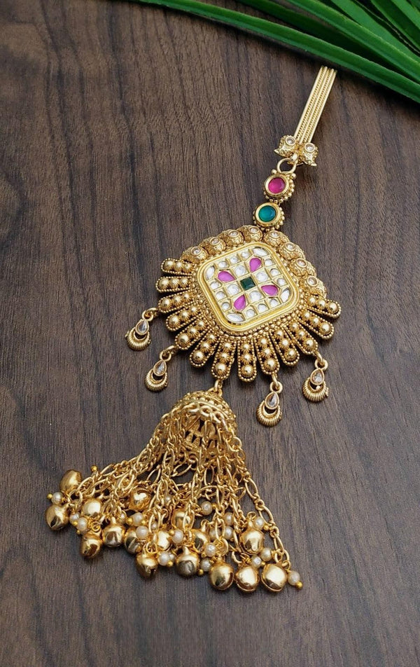 Gold Plated Waist Keychain Challa - Trendisia