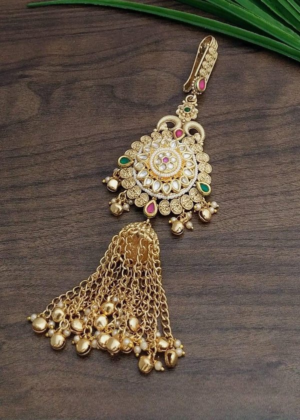 Gold Plated Waist Keychain Challa - Trendisia