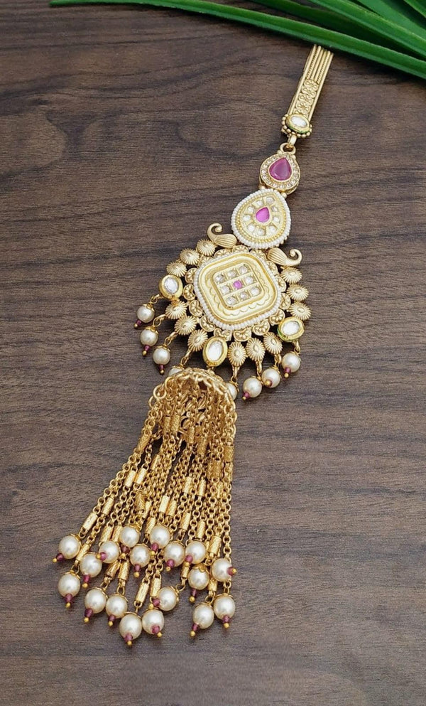 Gold Plated Waist Keychain Challa - Trendisia