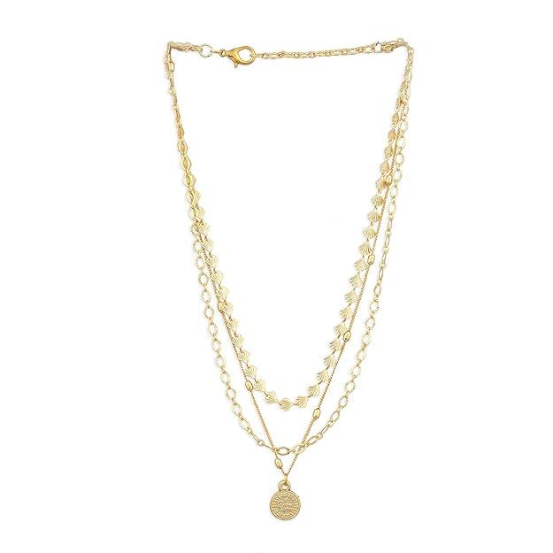 Gold-Plated Brass Layered Chain - Trendisia