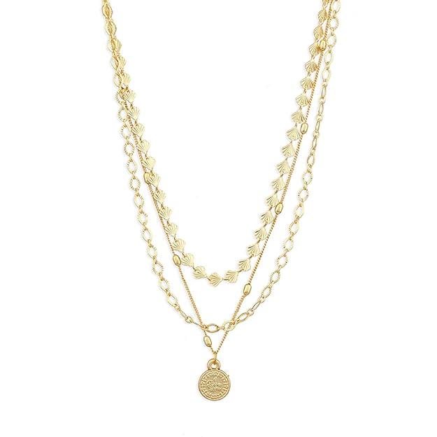 Gold-Plated Brass Layered Chain - Trendisia