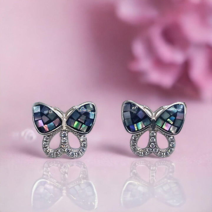 92.5 Sterling Silver Studs earring - Trendisia