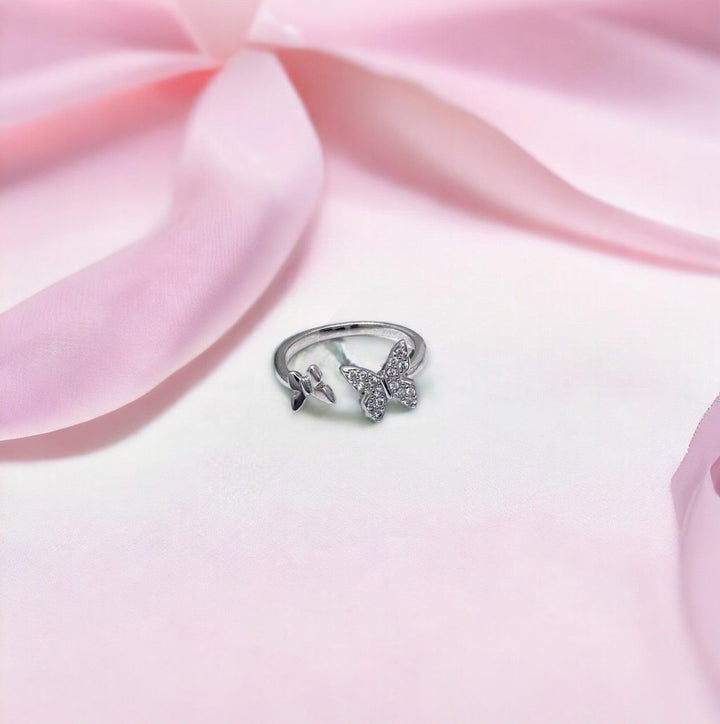92.5 Sterling Silver Finger ring - Trendisia