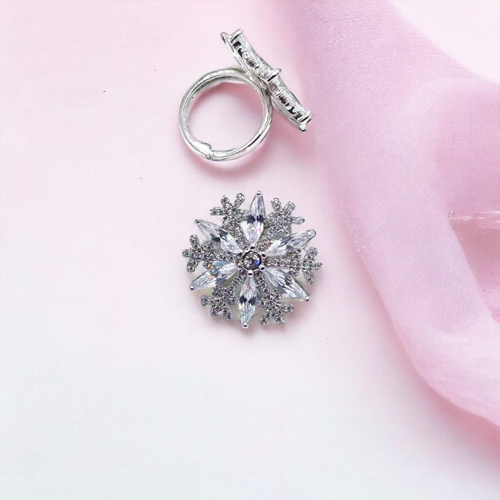 92.5 Sterling Silver Finger ring - Trendisia