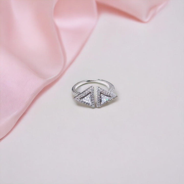 92.5 Sterling Silver Finger ring - Trendisia