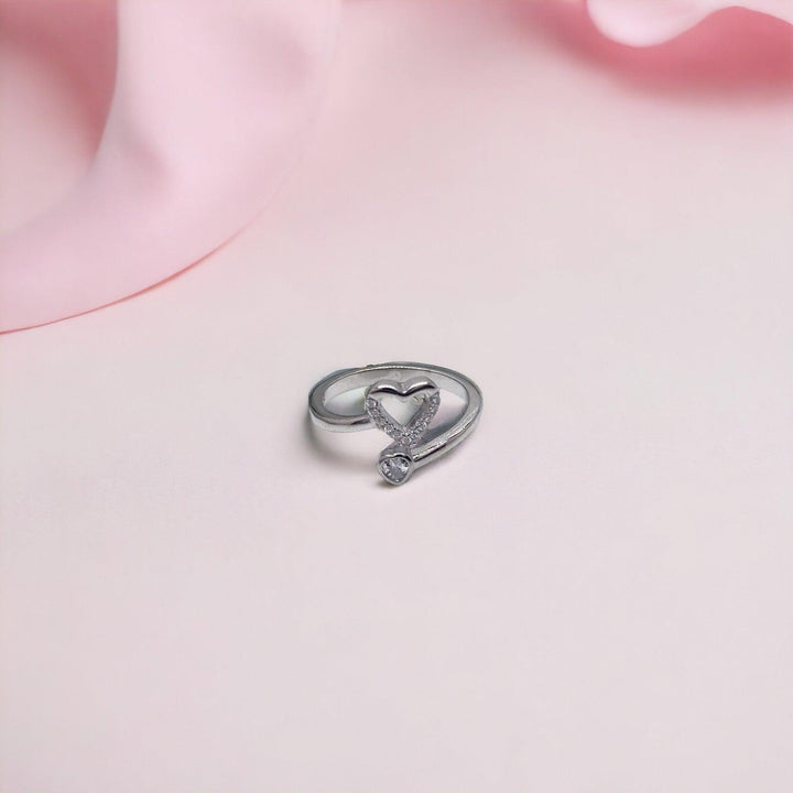 92.5 Sterling Silver Finger ring - Trendisia