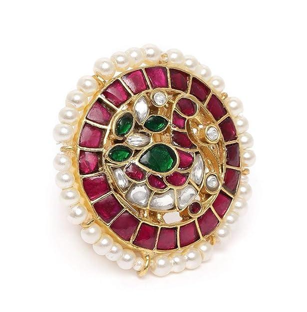 Kundan Finger Rings for Women and Girls - Trendisia