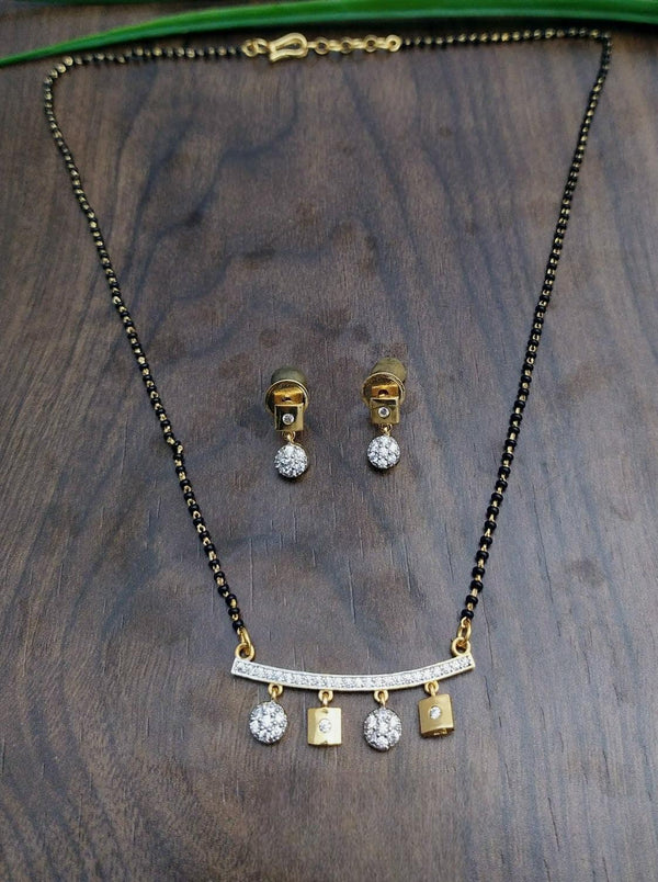 Brass Gold Plated Mangalsutra - Trendisia