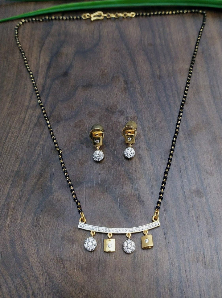 Brass Gold Plated Mangalsutra - Trendisia