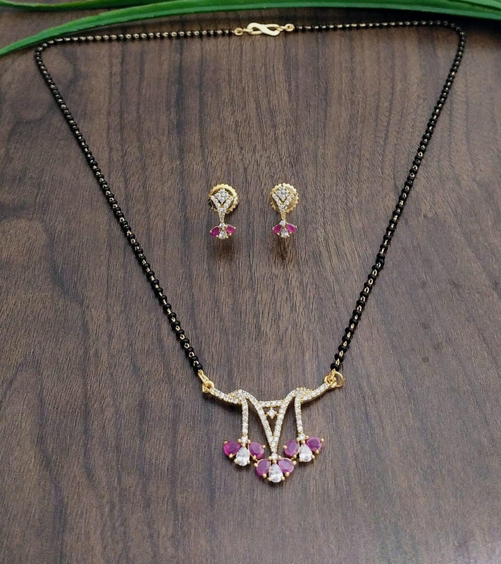 Brass Gold Plated Mangalsutra - Trendisia