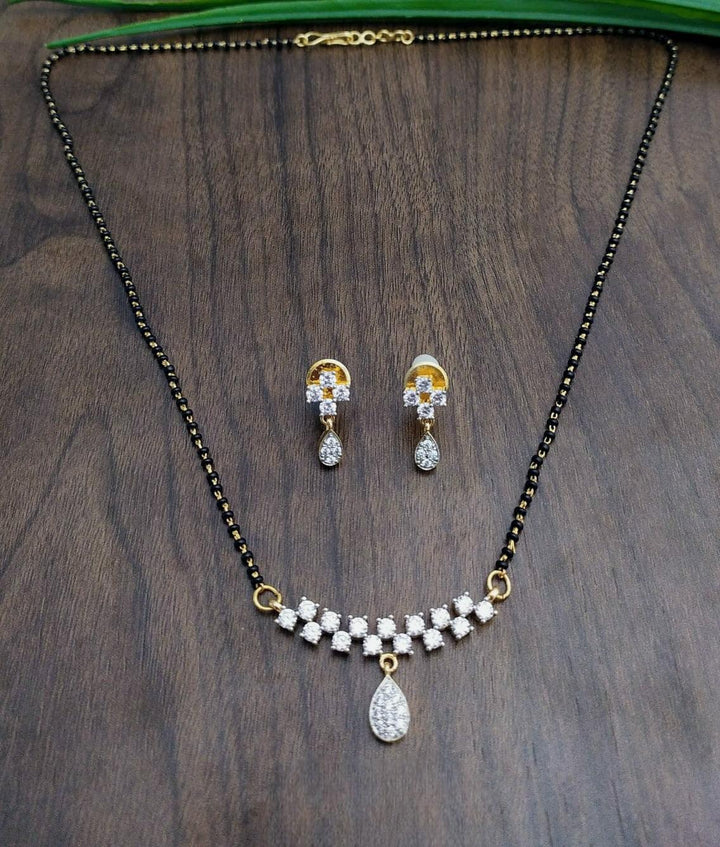 Brass Gold Plated Mangalsutra - Trendisia