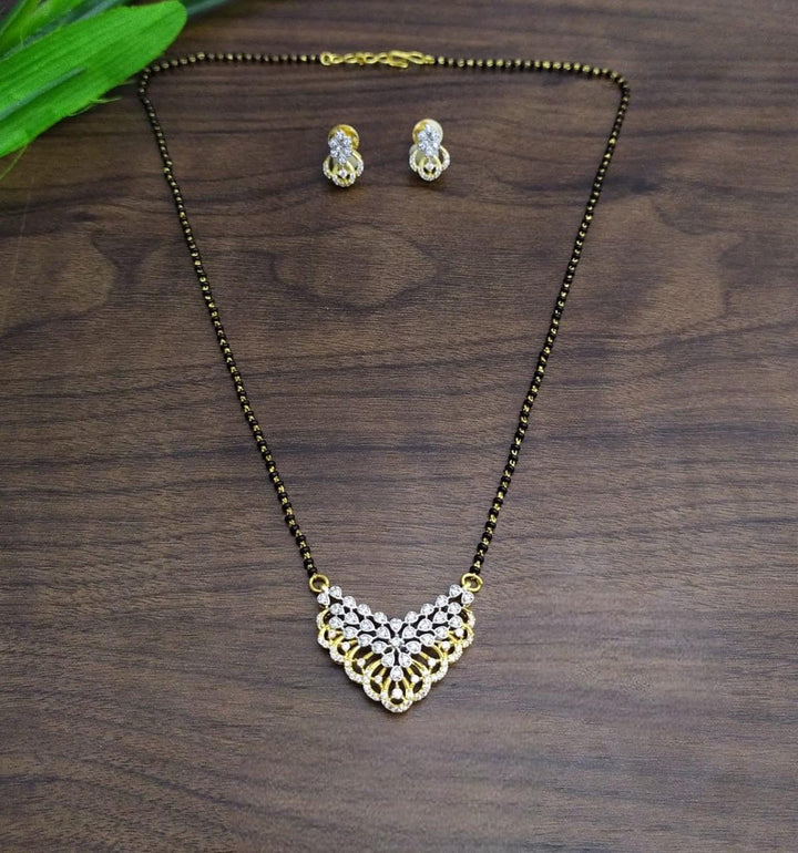 Brass Gold Plated Mangalsutra - Trendisia