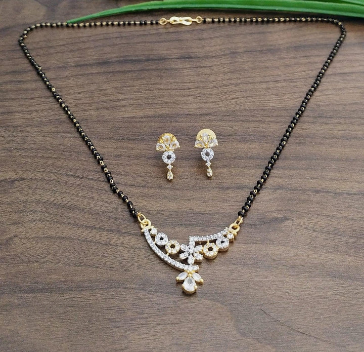 Brass Gold Plated Mangalsutra - Trendisia