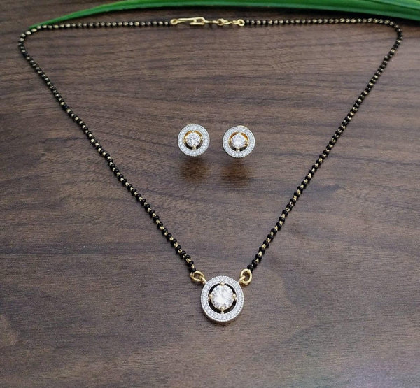 Brass Gold Plated Mangalsutra - Trendisia