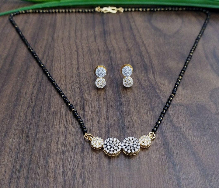 Brass Gold Plated Mangalsutra - Trendisia