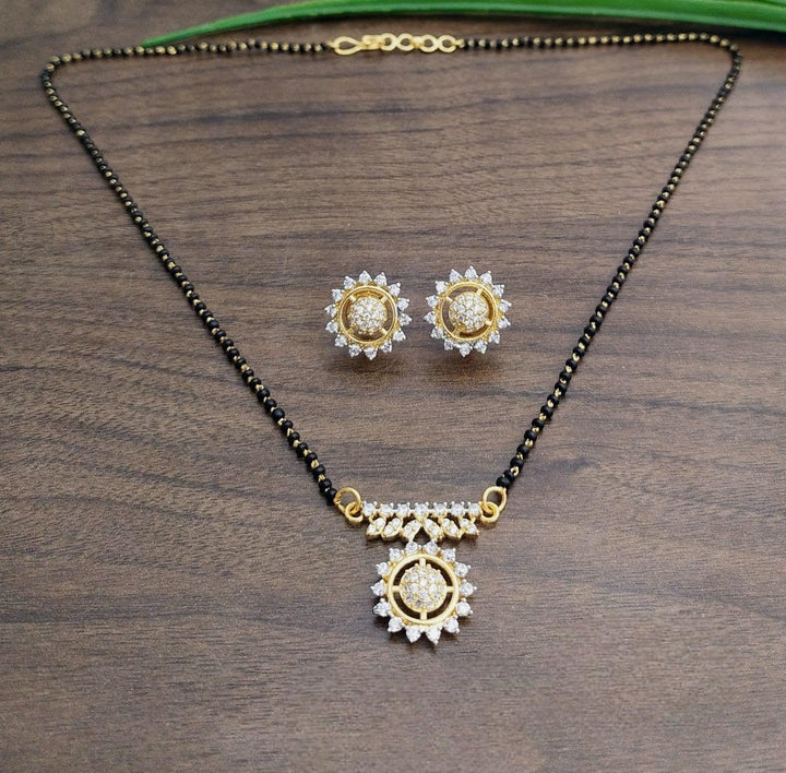 Brass Gold Plated Mangalsutra - Trendisia