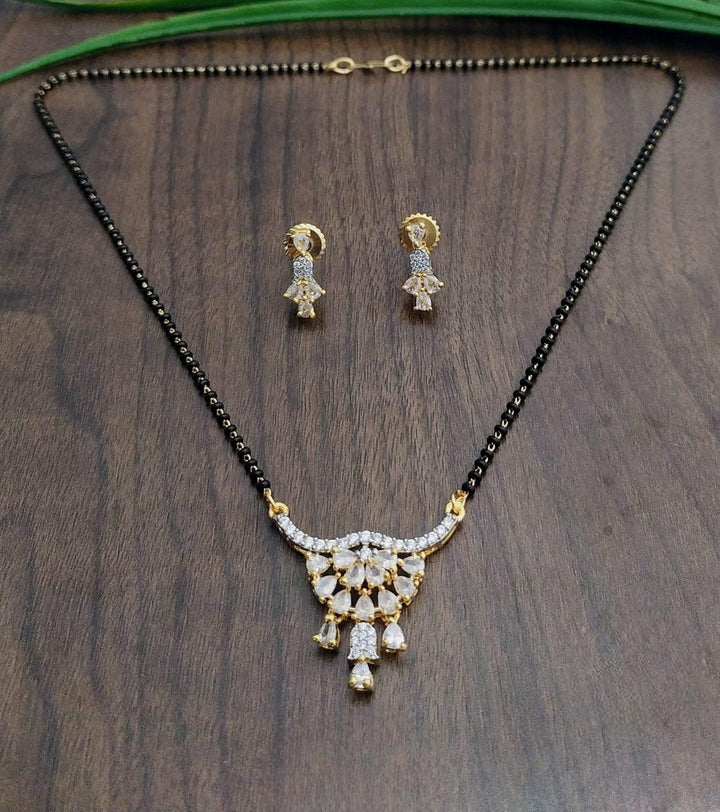 Brass Gold Plated Mangalsutra - Trendisia