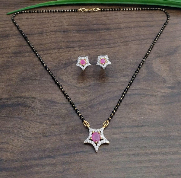 Brass Gold Plated Mangalsutra - Trendisia