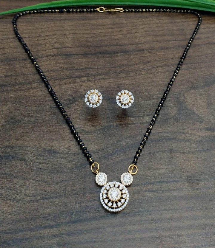 Brass Gold Plated Mangalsutra - Trendisia