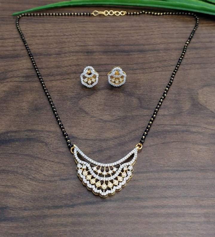 Brass Gold Plated Mangalsutra - Trendisia