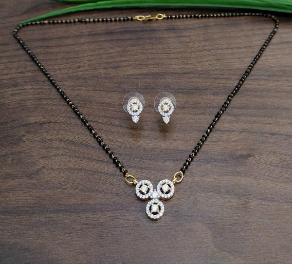 Brass Gold Plated Mangalsutra - Trendisia