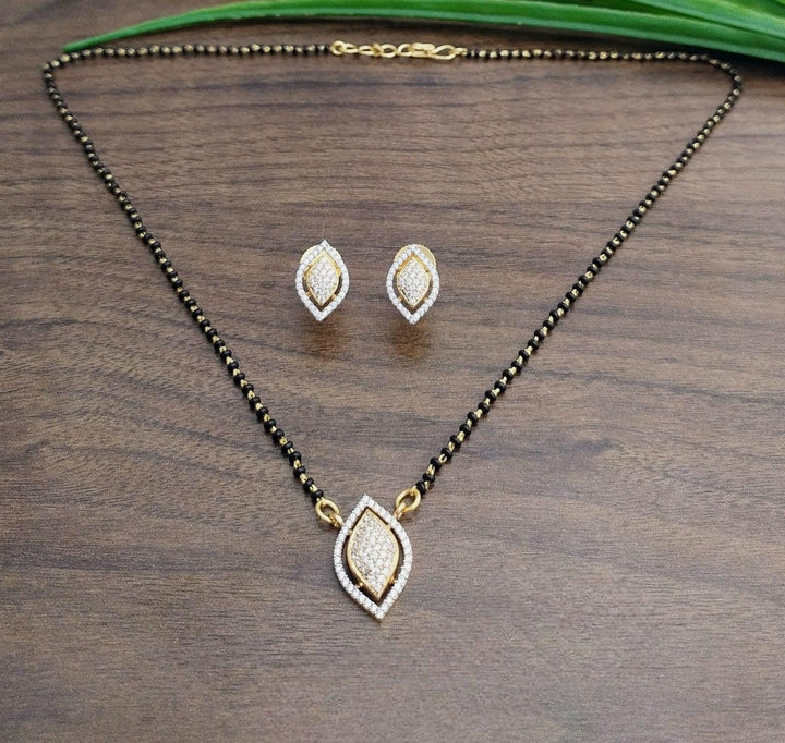 Brass Gold Plated Mangalsutra - Trendisia