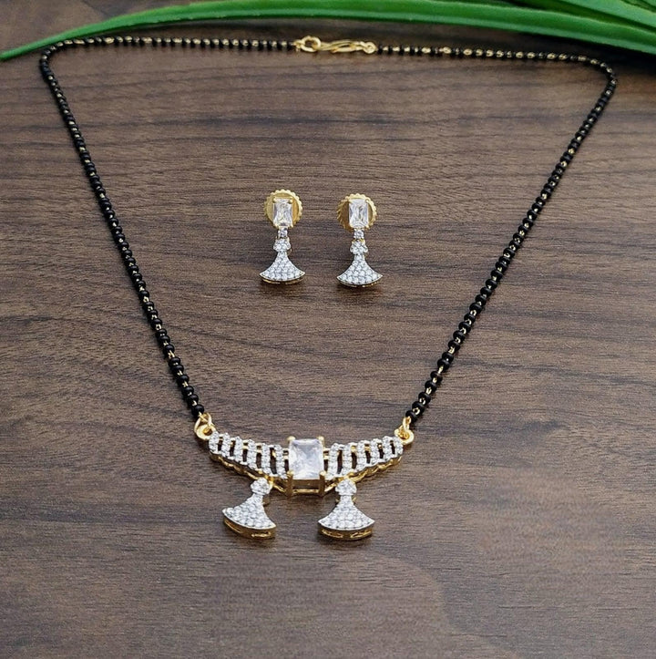 Brass Gold Plated Mangalsutra - Trendisia