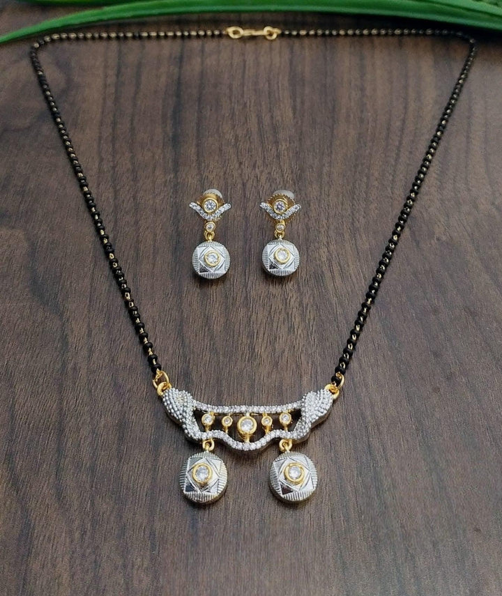 Brass Gold Plated Mangalsutra - Trendisia