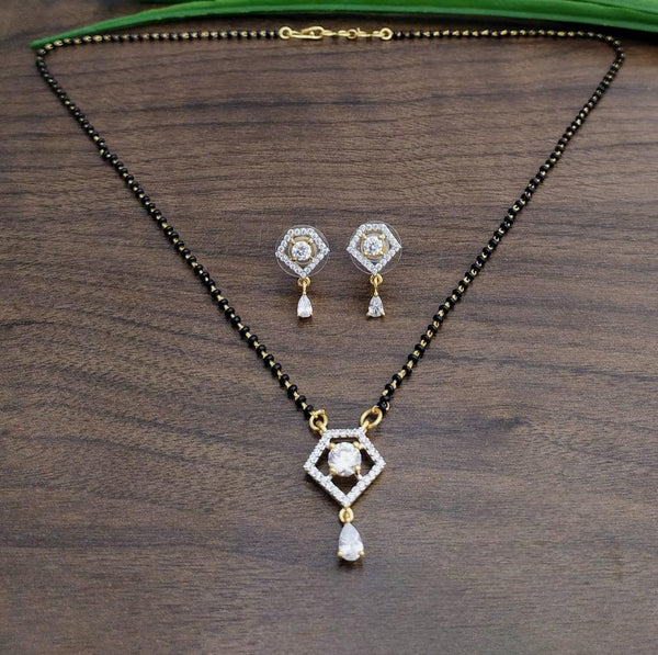 Brass Gold Plated Mangalsutra - Trendisia