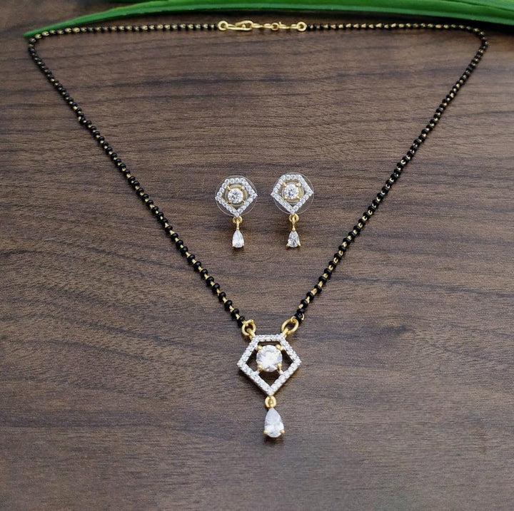 Brass Gold Plated Mangalsutra - Trendisia