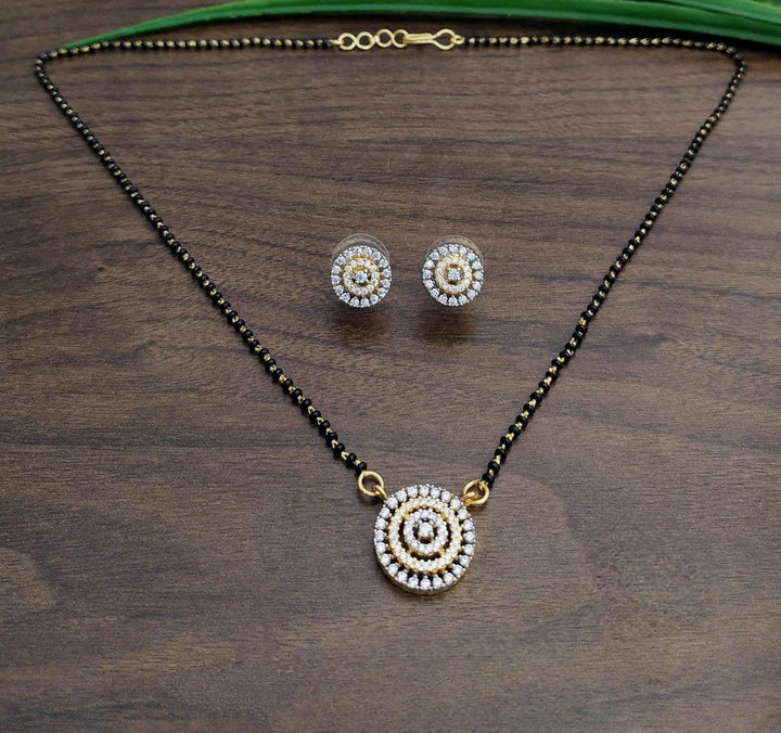 Brass Gold Plated Mangalsutra - Trendisia