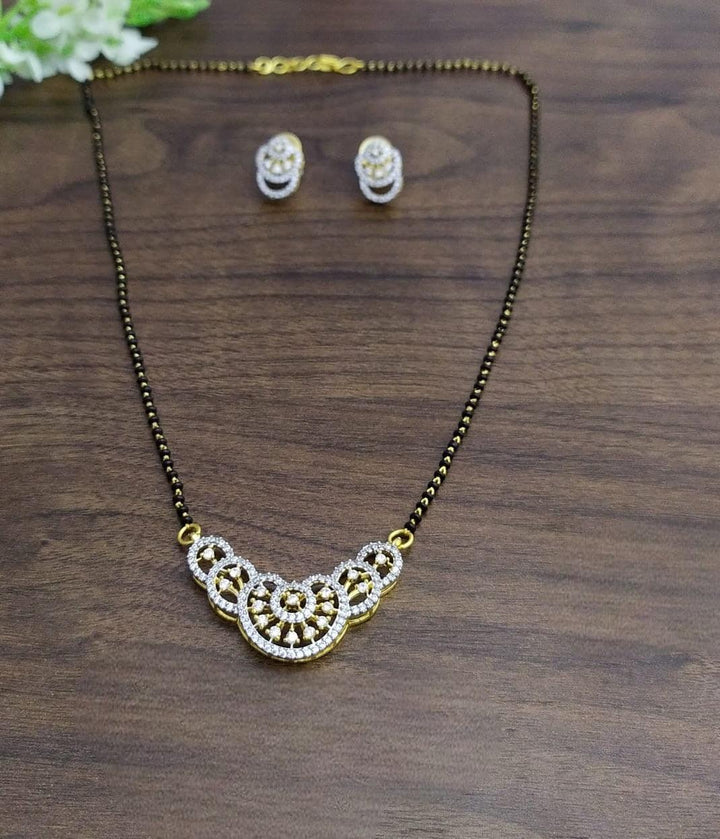 Brass Gold Plated Mangalsutra - Trendisia