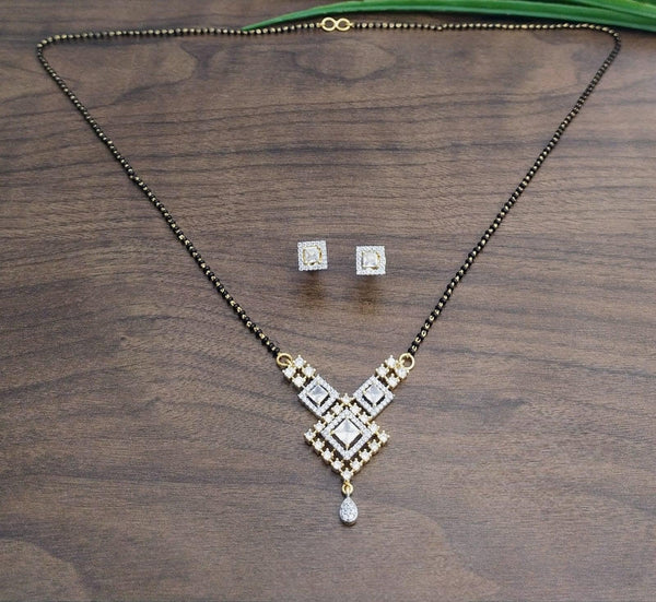 Brass Gold Plated Mangalsutra - Trendisia