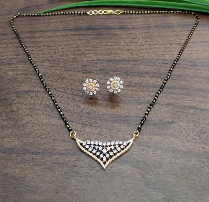 Brass Gold Plated Mangalsutra - Trendisia