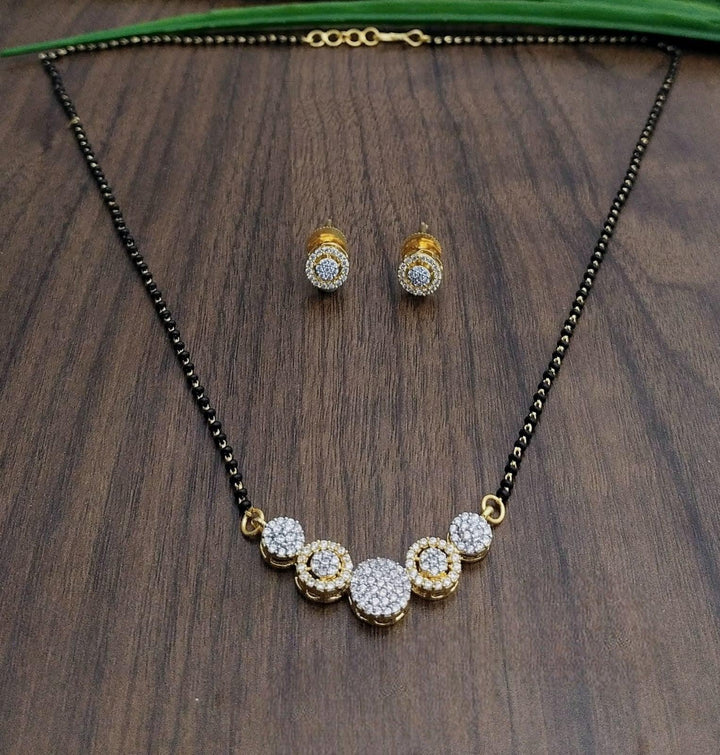 Brass Gold Plated Mangalsutra - Trendisia