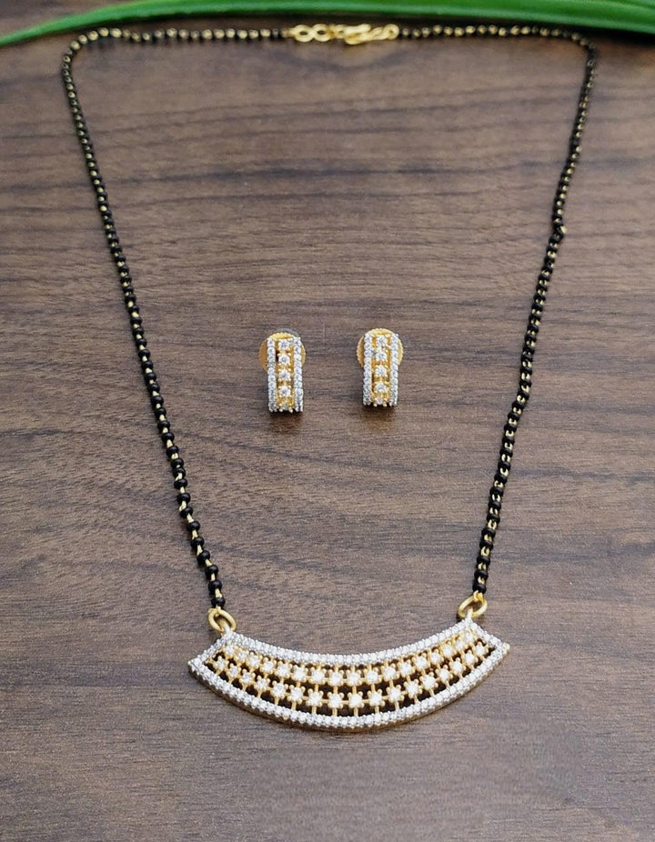 Brass Gold Plated Mangalsutra - Trendisia