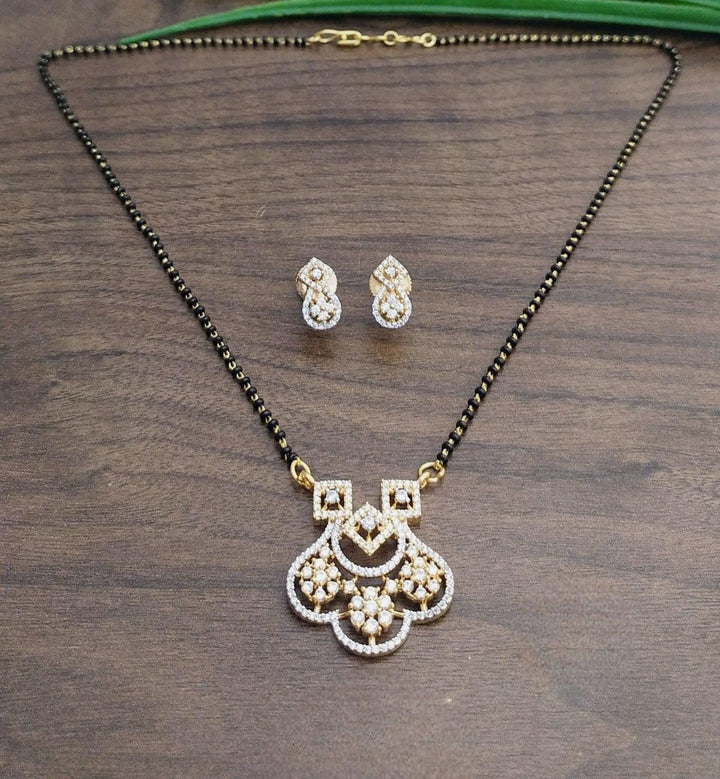 Brass Gold Plated Mangalsutra - Trendisia