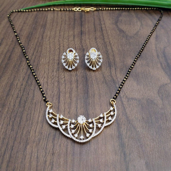 Brass Gold Plated Mangalsutra - Trendisia