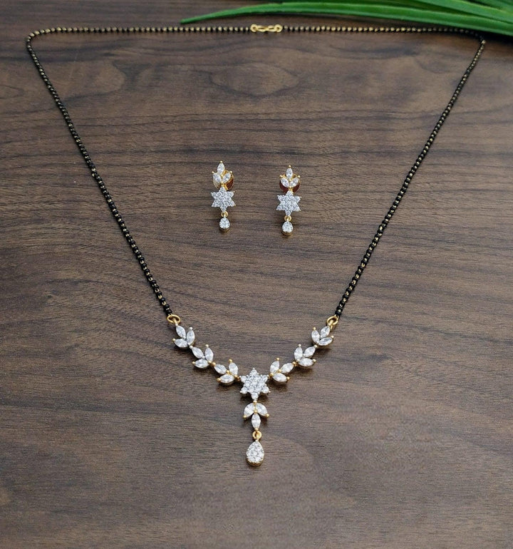 Brass Gold Plated Mangalsutra - Trendisia