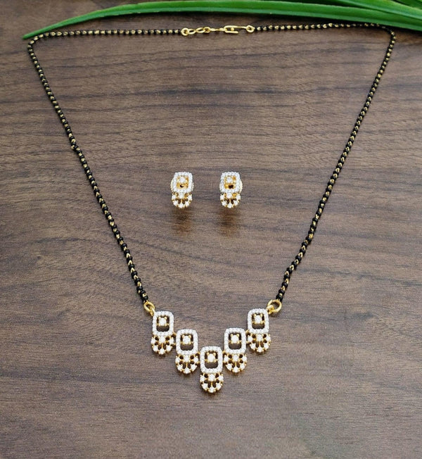 Brass Gold Plated Mangalsutra - Trendisia