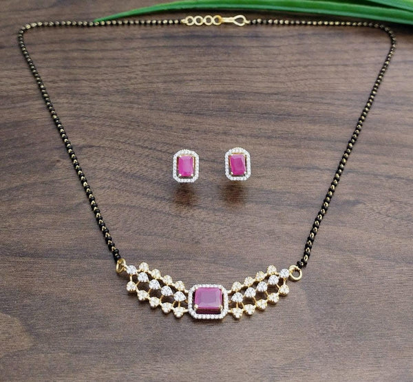 Brass Gold Plated Mangalsutra - Trendisia