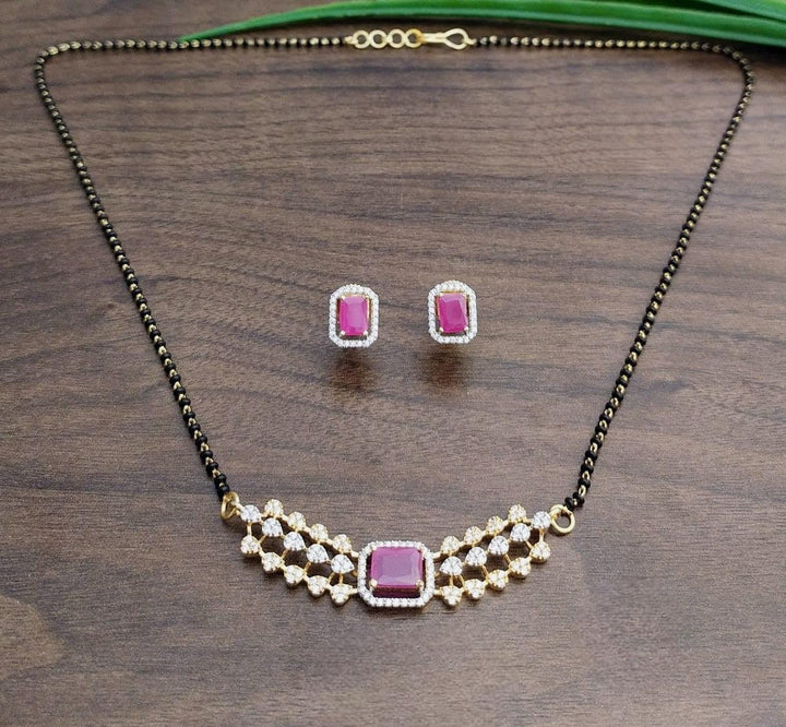 Brass Gold Plated Mangalsutra - Trendisia