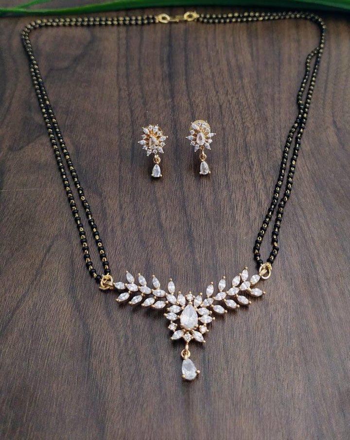 Brass Gold Plated Mangalsutra - Trendisia